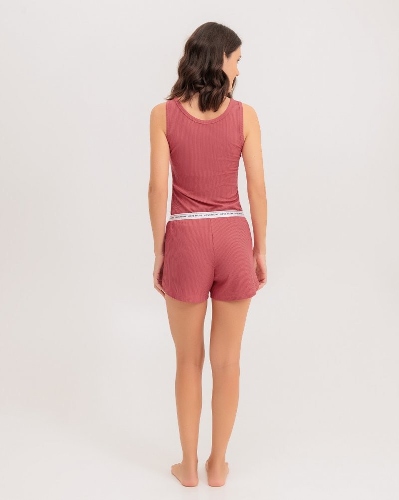 Pijama Feminino Regata Com Shorts