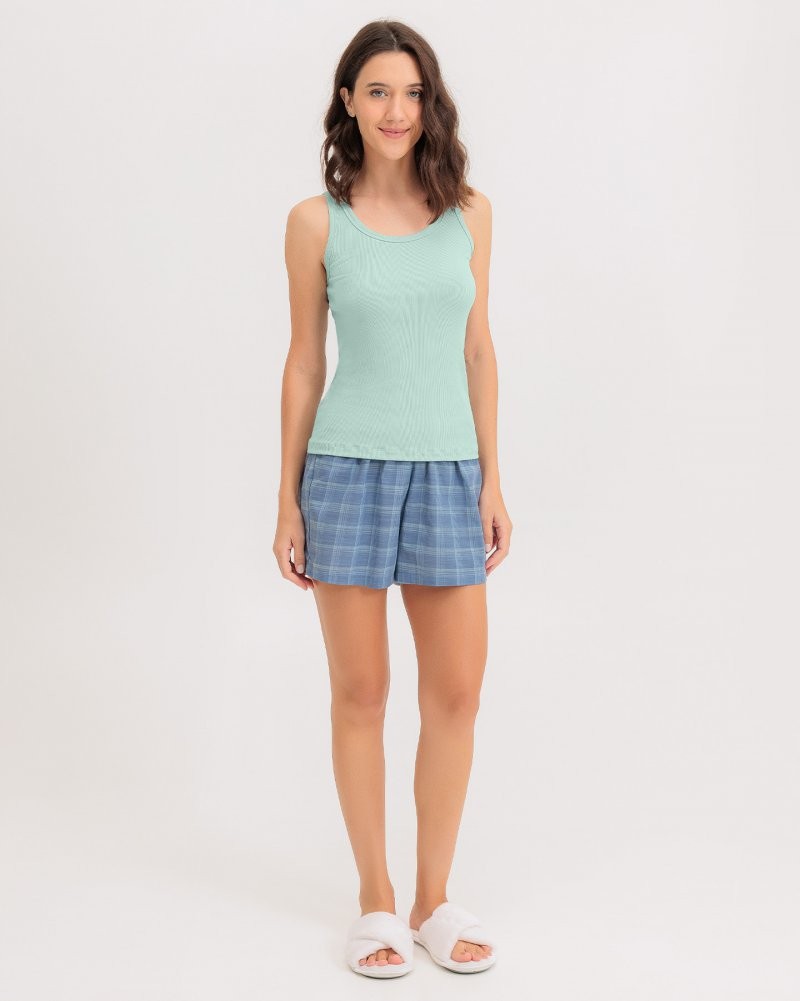 Pijama Feminino Regata Com Shorts