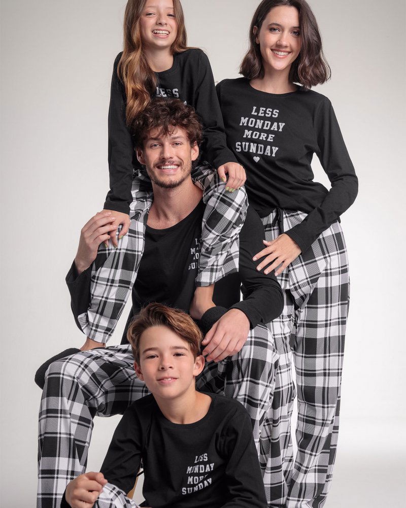 Pijama Feminino Manga Longa com Calça Pijama Feminino Manga Longa com Calça