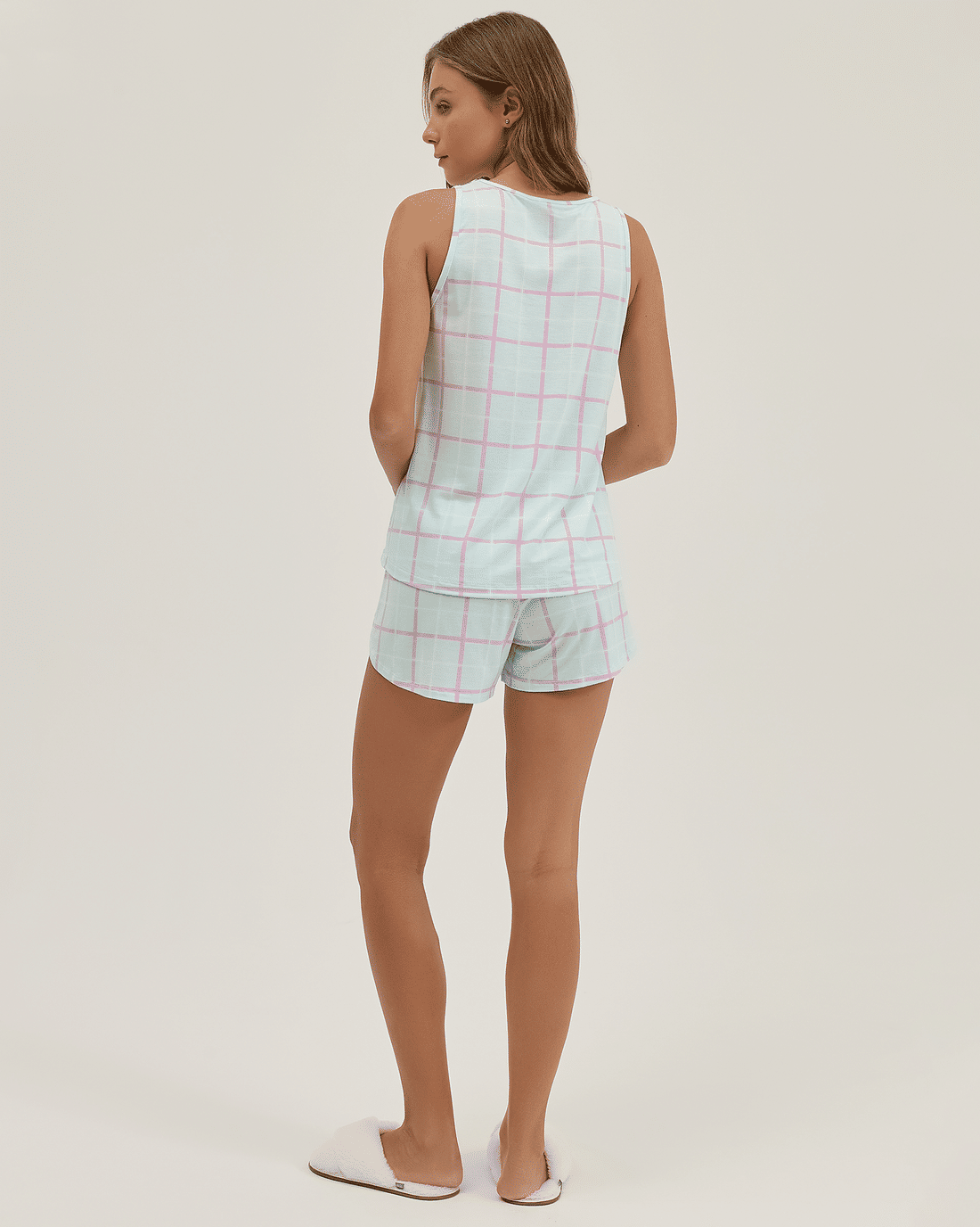 Pijama Feminino Regata Com Shorts Pijama Feminino Regata Com Shorts