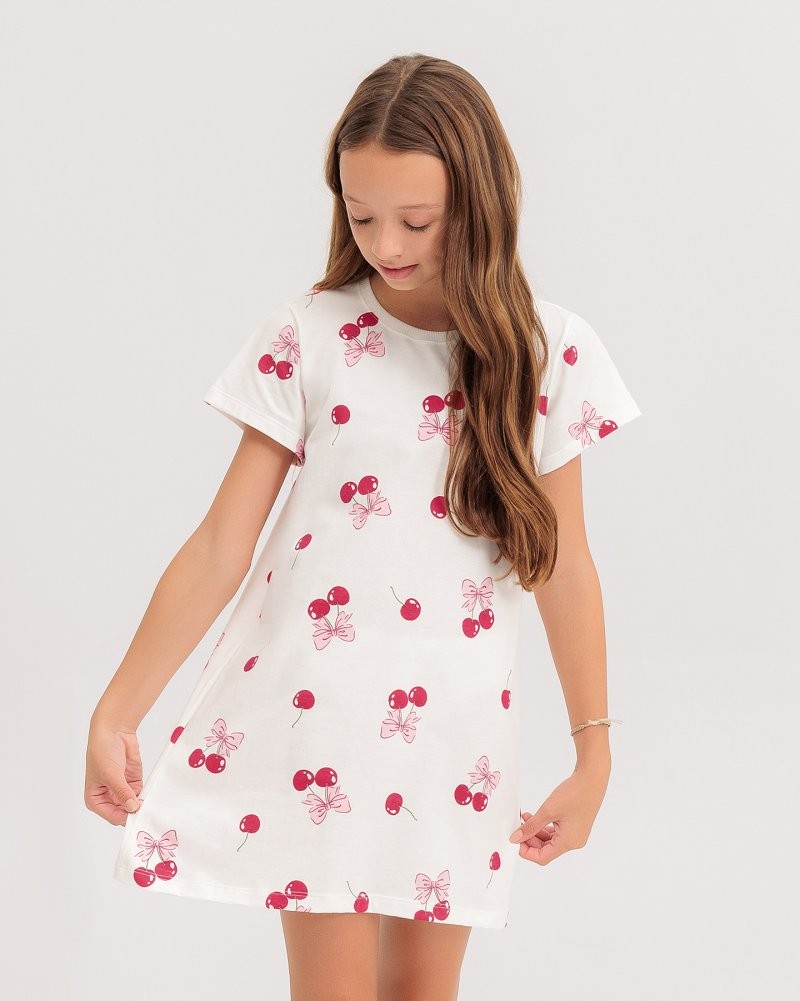 Camisola Infantil Manga Curta Camisola Infantil Manga Curta