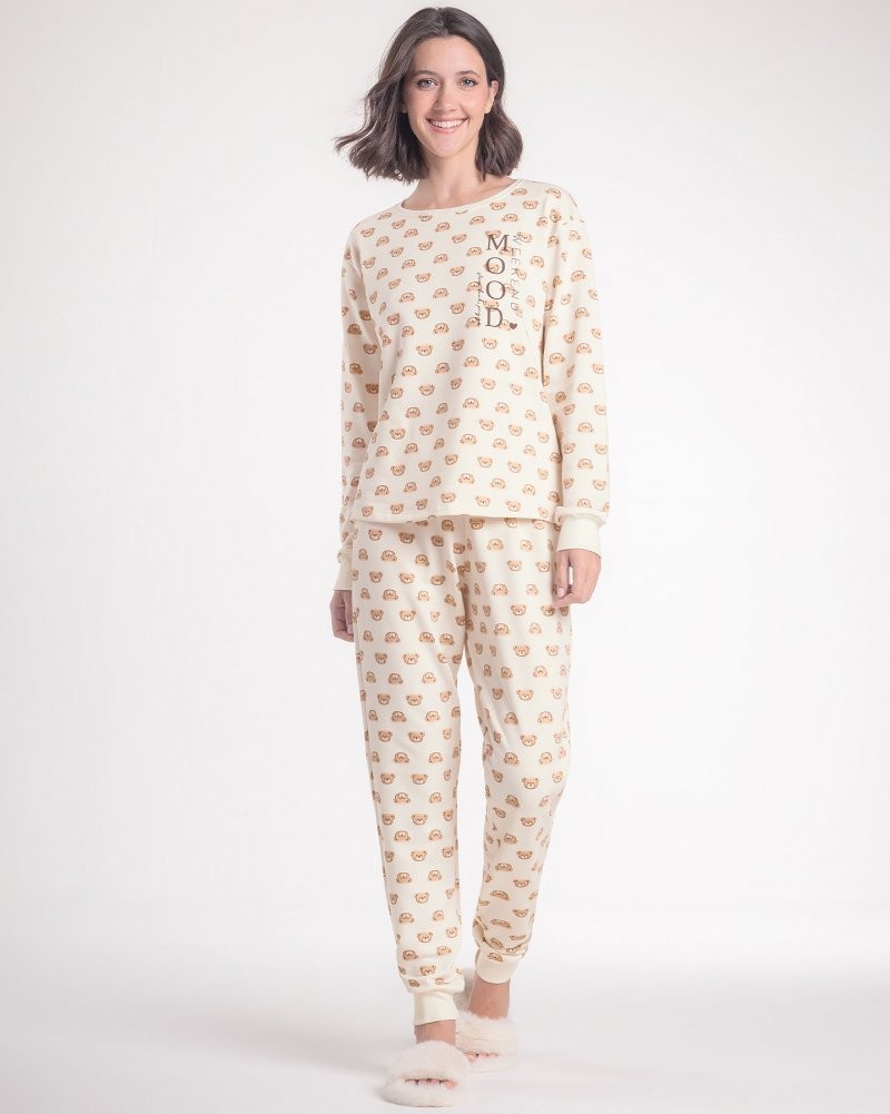 Pijama Feminino Manga Longa com Calça Pijama Feminino Manga Longa com Calça