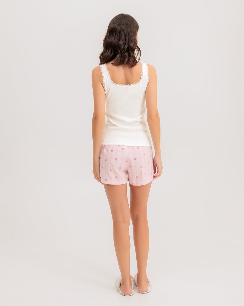 Pijama Feminino Regata Com Shorts