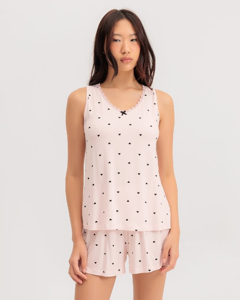 Pijama Feminino Regata Com Shorts