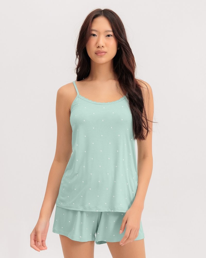 Pijama Feminino Alça Com Shorts