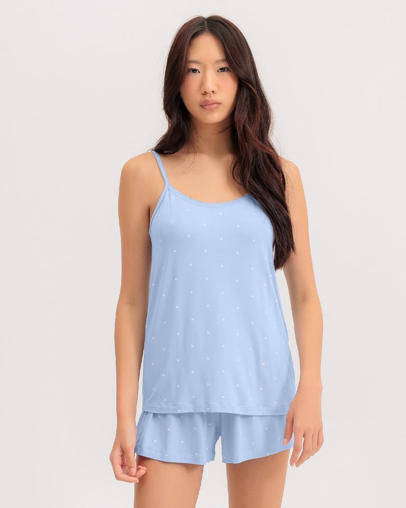 Pijama Feminino Alça Com Shorts