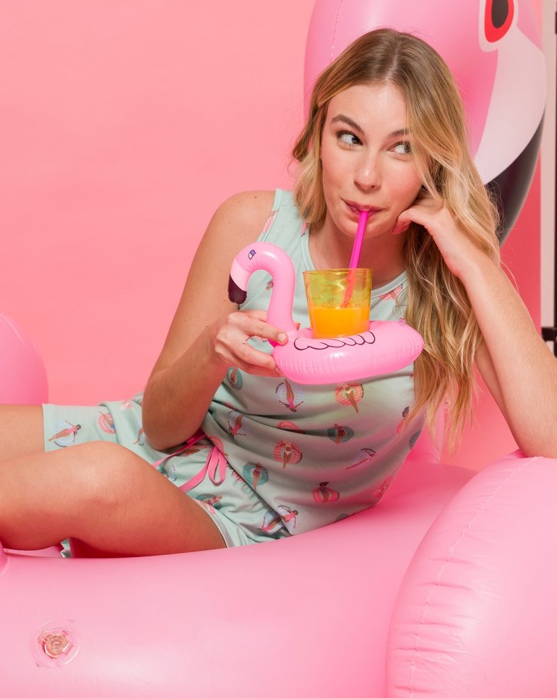 Pijama Feminino Regata com Shorts