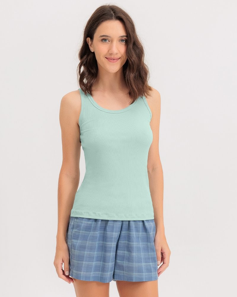 Pijama Feminino Regata Com Shorts
