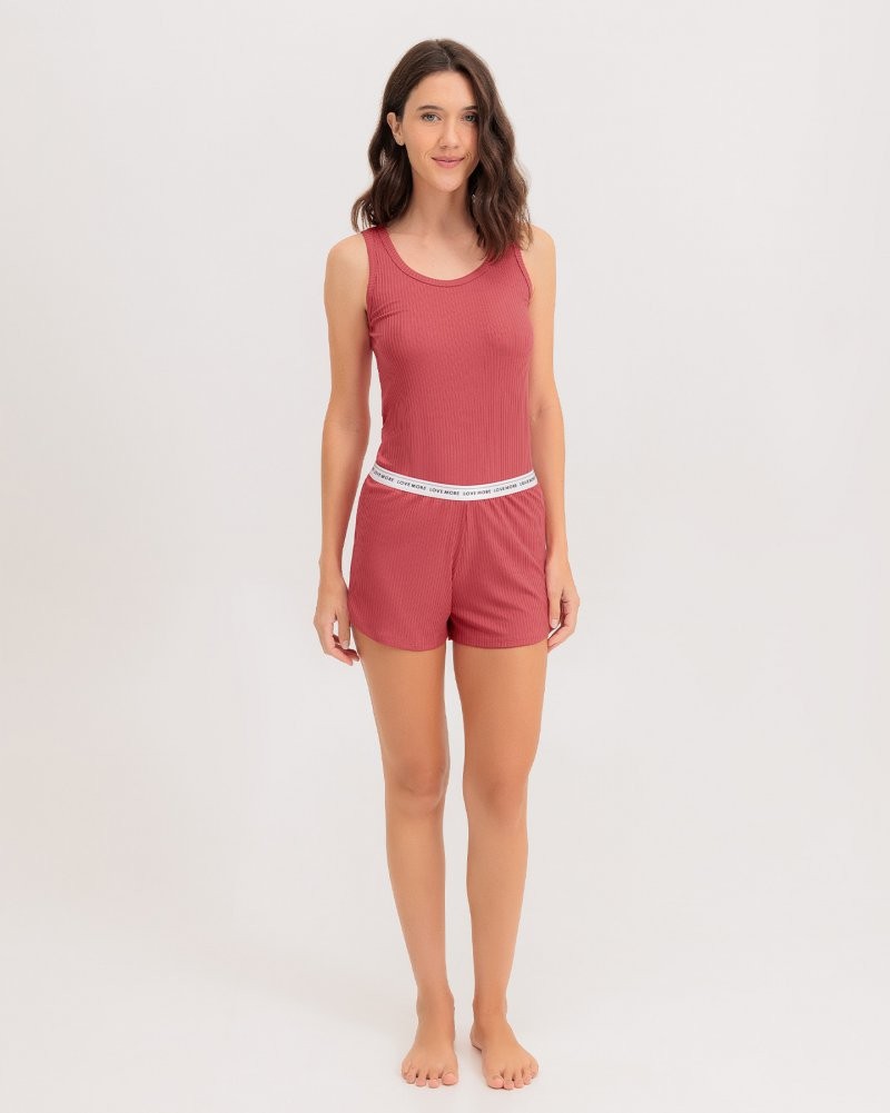 Pijama Feminino Regata Com Shorts