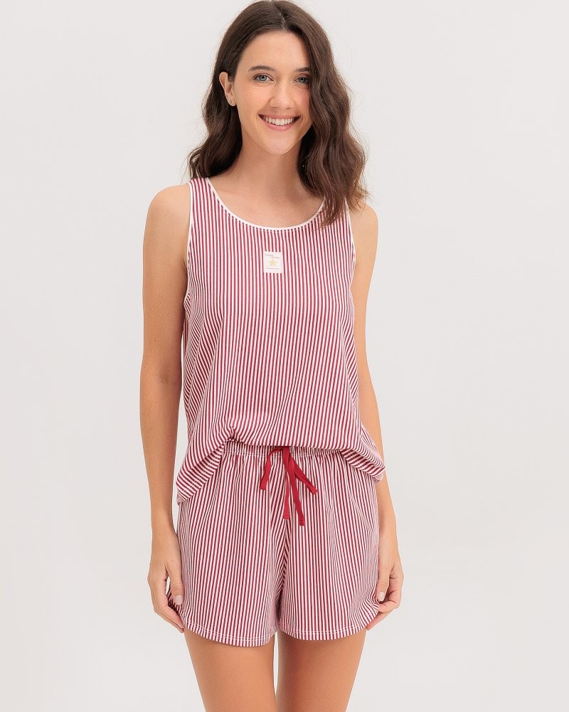 Pijama Feminino Regata com Shorts