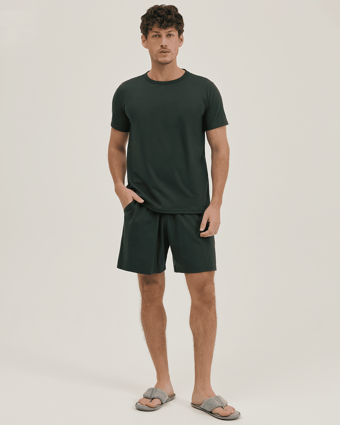 Pijama Masculino Manga Curta Com Bermuda Pijama Masculino Manga Curta Com Bermuda
