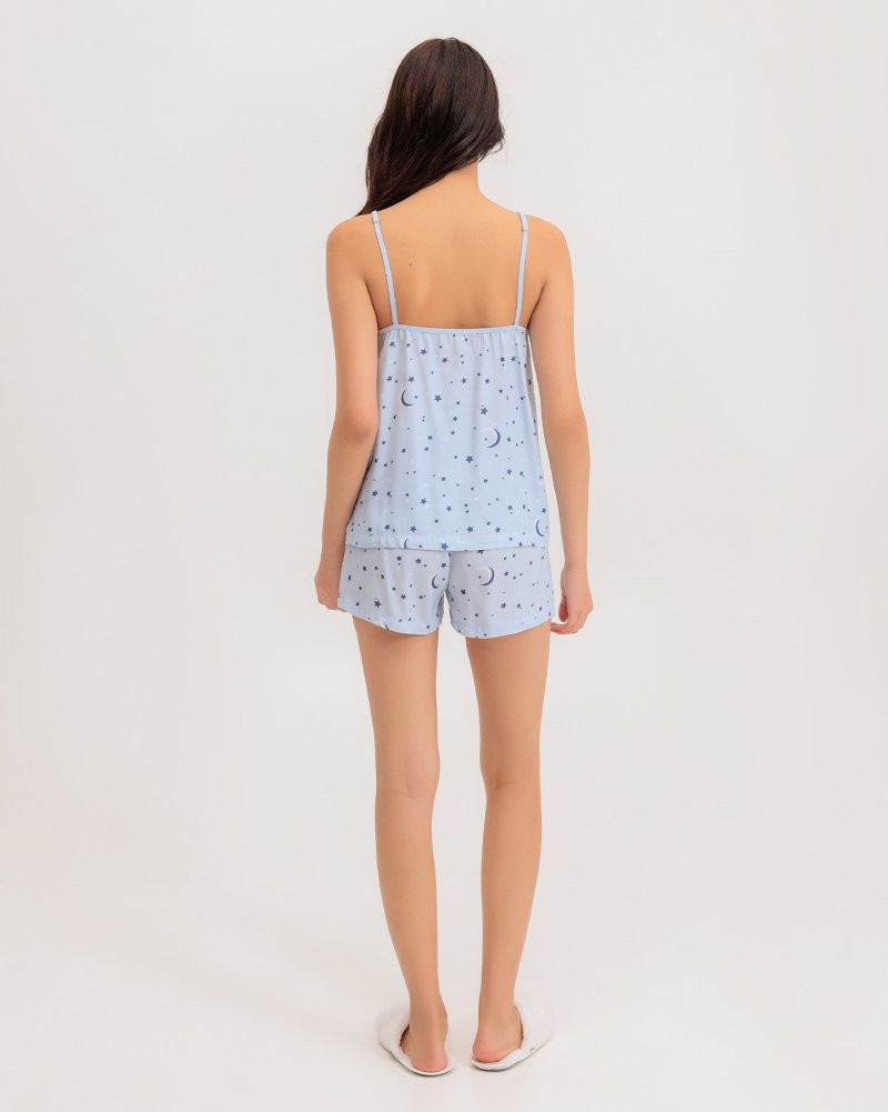 Pijama Feminino Alça Com Shorts