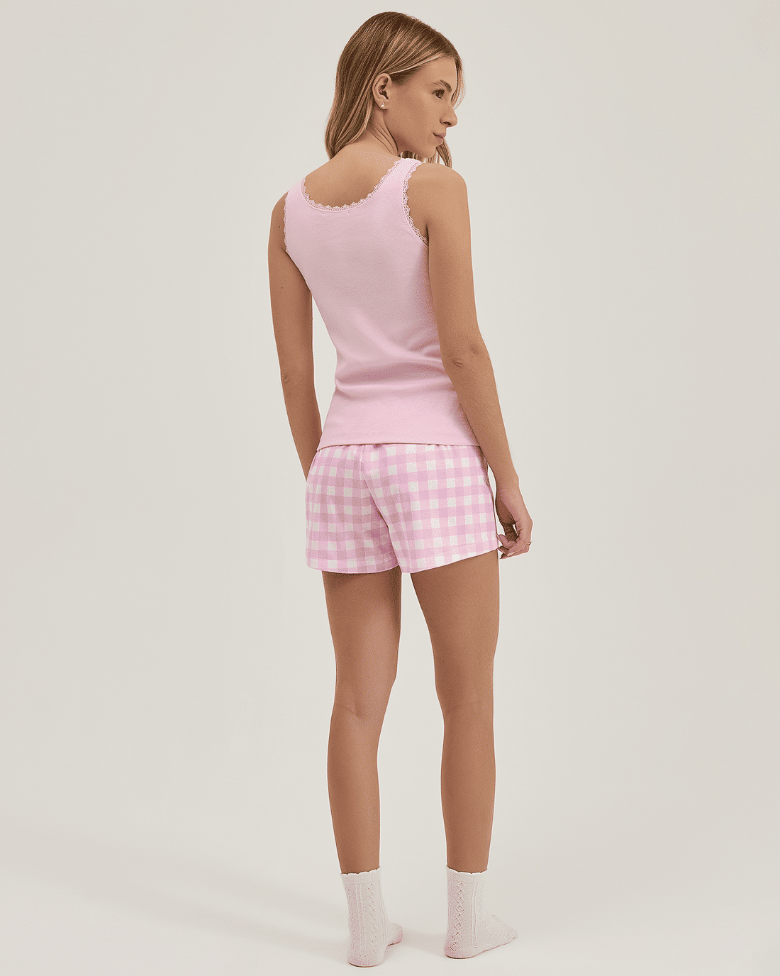 Pijama Feminino Regata Com Shorts
