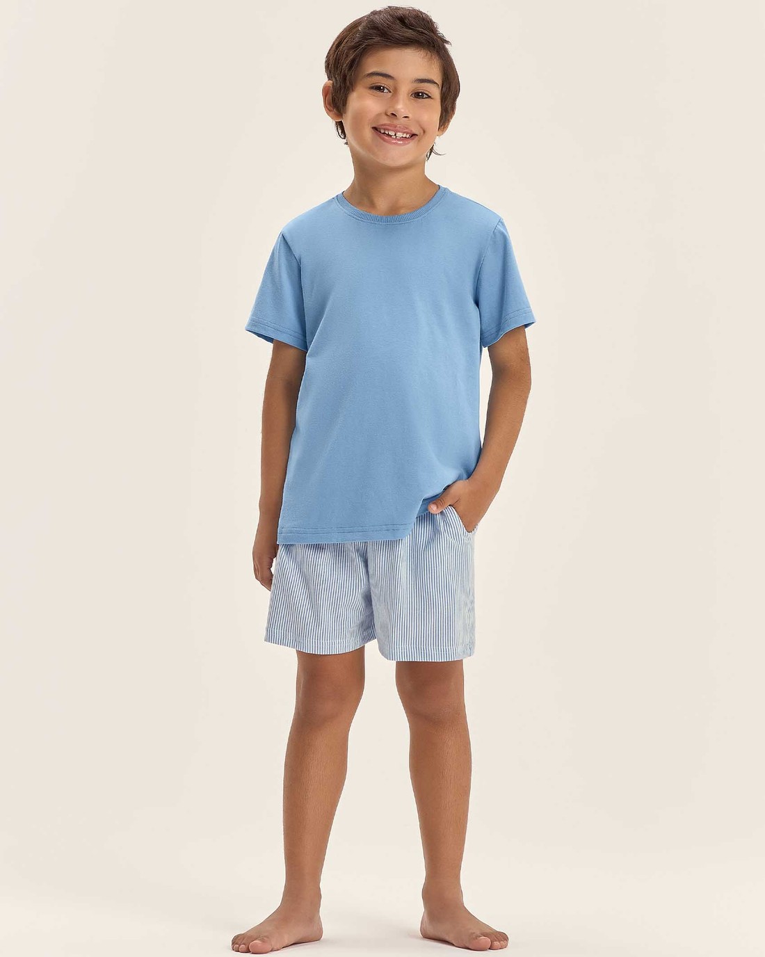 Pijama Masculino Manga Curta Com Bermuda Pijama Masculino Manga Curta Com Bermuda