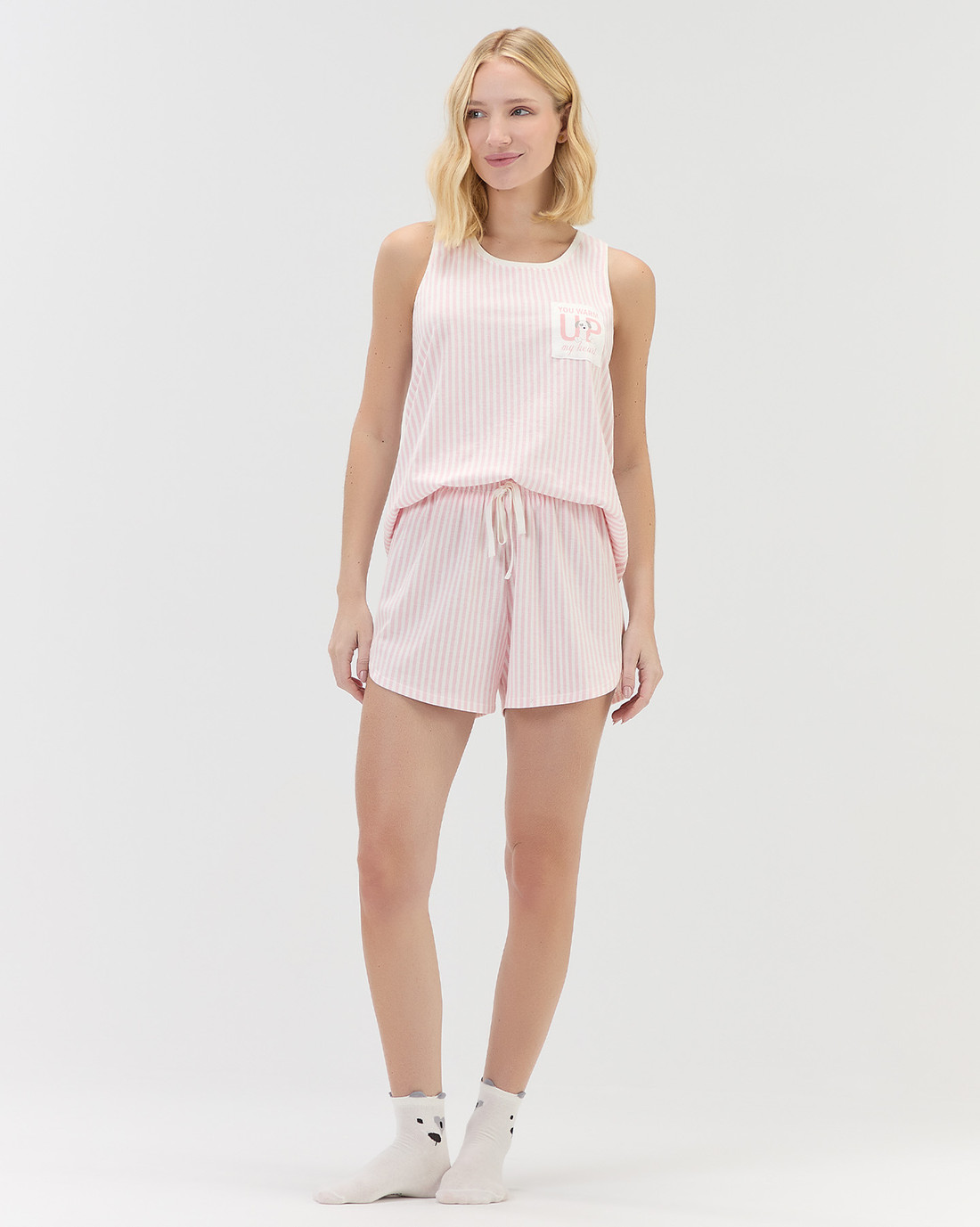 Pijama Feminino Regata com Shorts