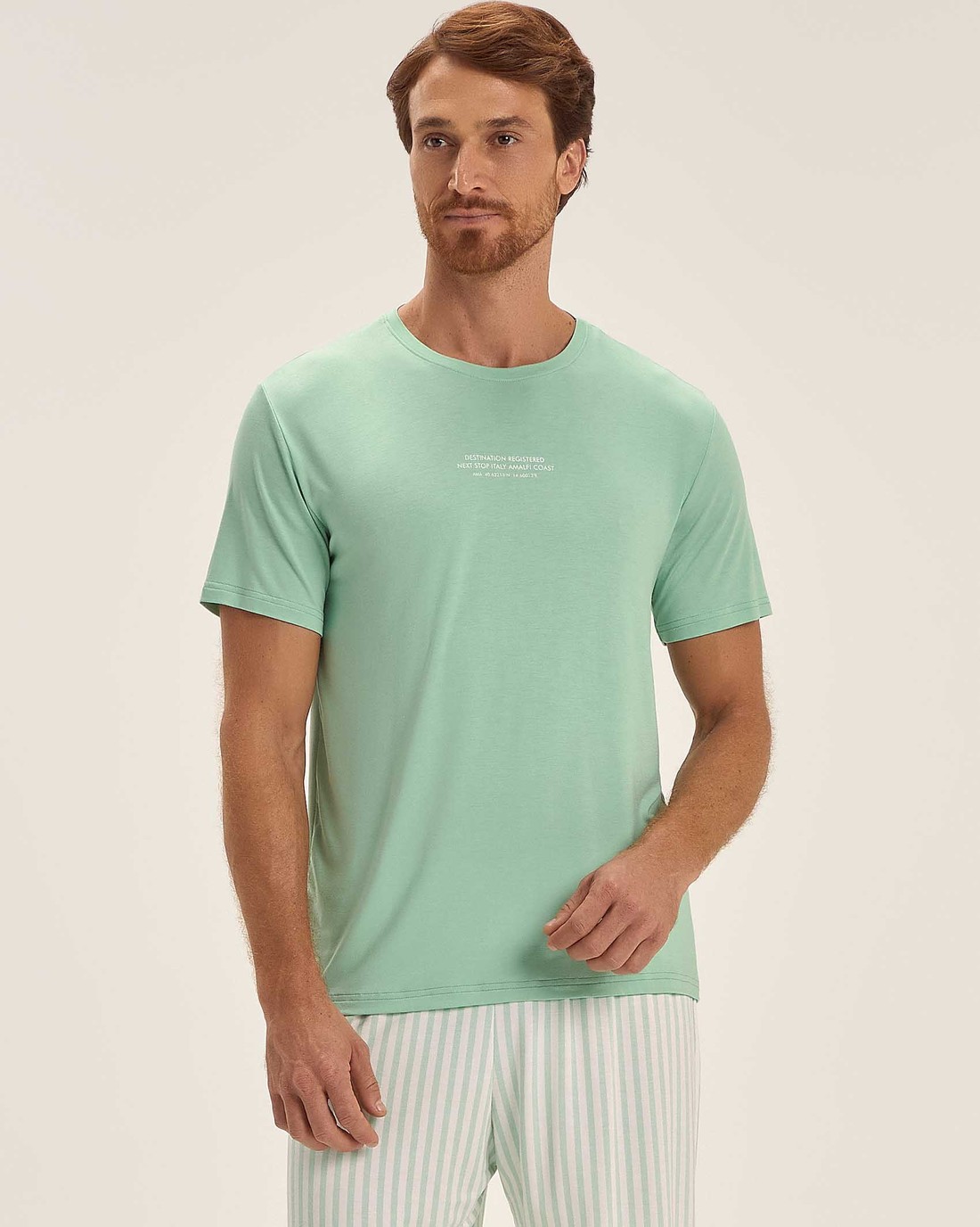 Pijama Masculino Manga Curta Com Bermuda Pijama Masculino Manga Curta Com Bermuda