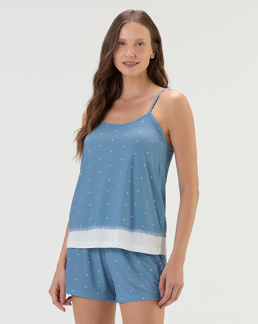 Pijama Feminino Alça Com Shorts Pijama Feminino Alça Com Shorts