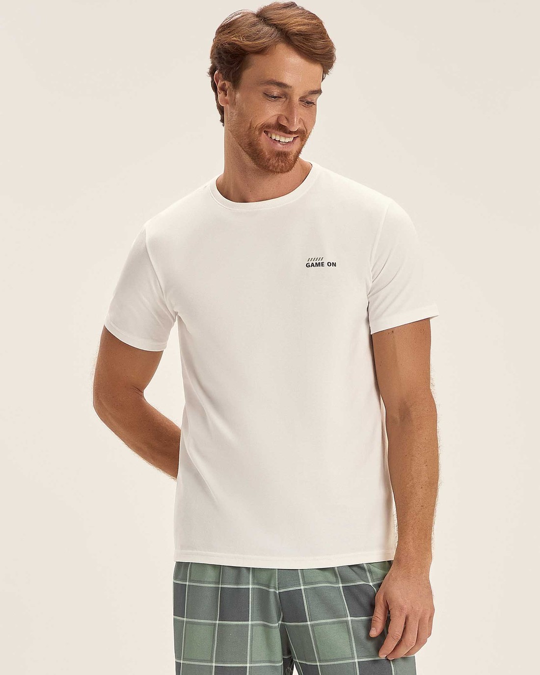 Pijama Masculino Manga Curta Com Bermuda Pijama Masculino Manga Curta Com Bermuda