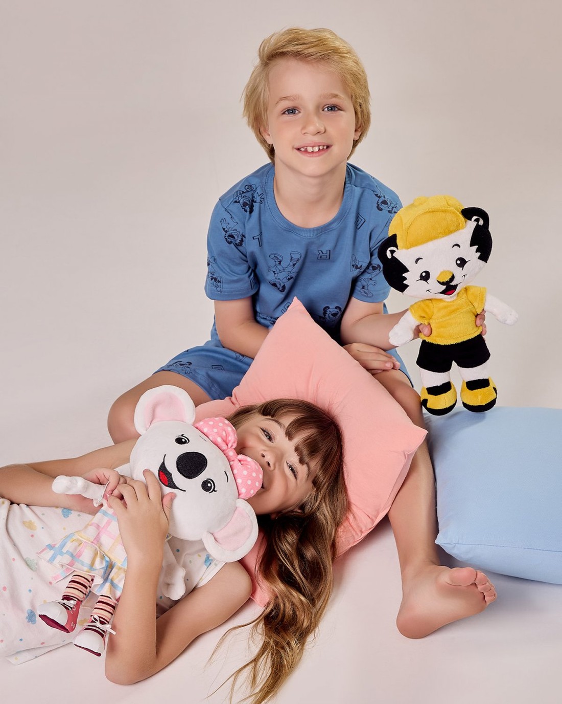 Pijama Feminino Infantil Regata Com Shorts