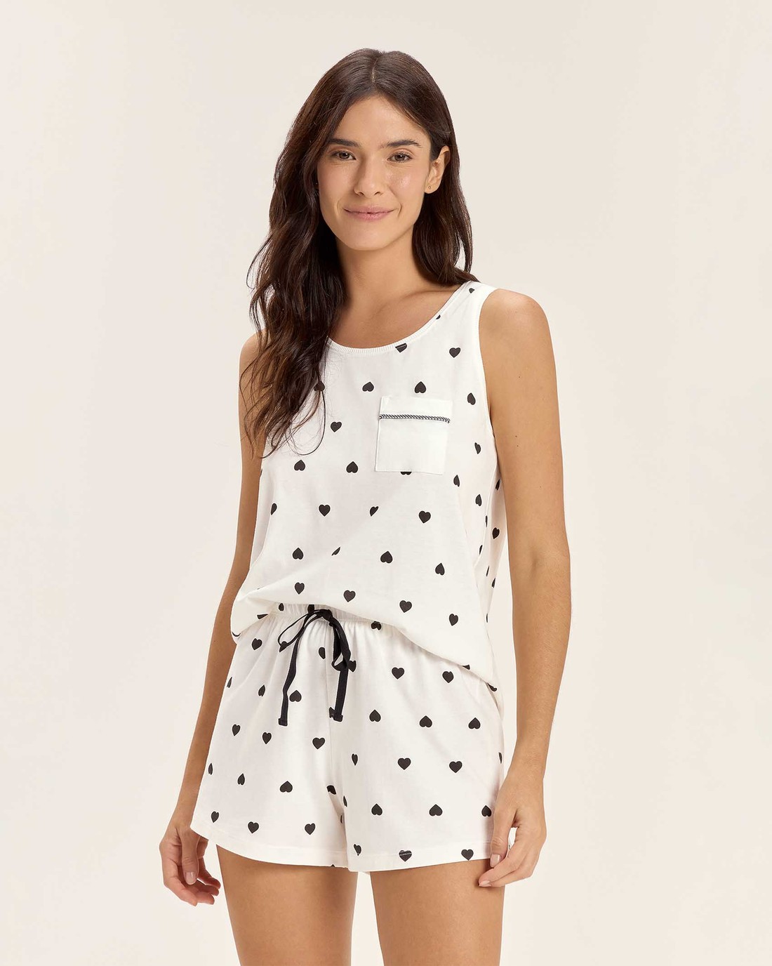Pijama Feminino Regata Com Shorts