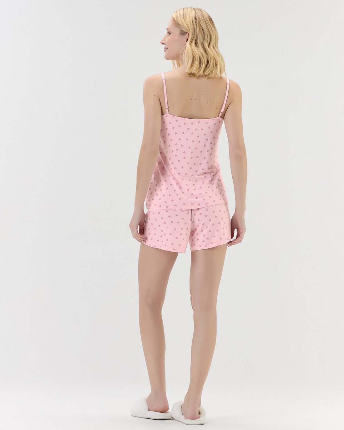 Pijama Feminino Alça Com Shorts Pijama Feminino Alça Com Shorts