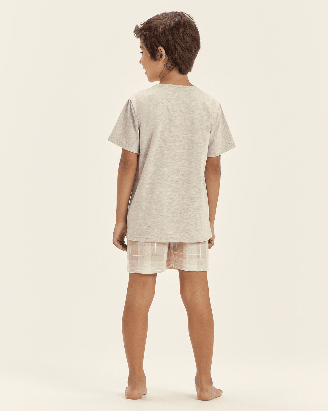 Pijama Masculino Infantil Manga Curta Com Bermuda Pijama Masculino Infantil Manga Curta Com Bermuda