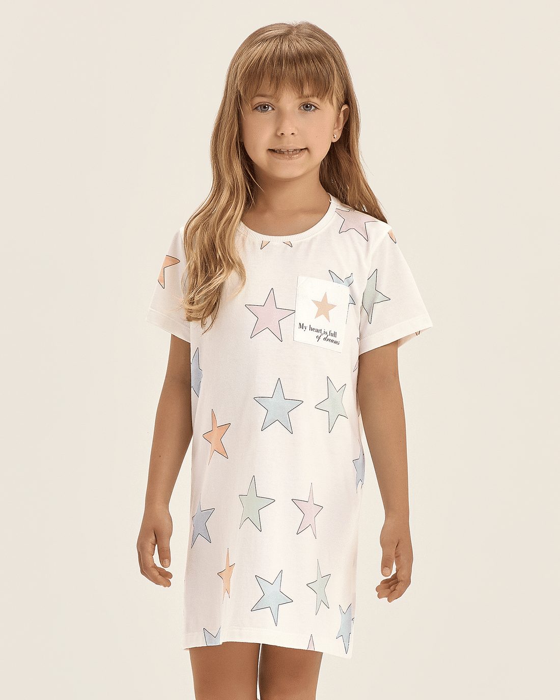 Camisola Infantil Manga Curta Camisola Infantil Manga Curta