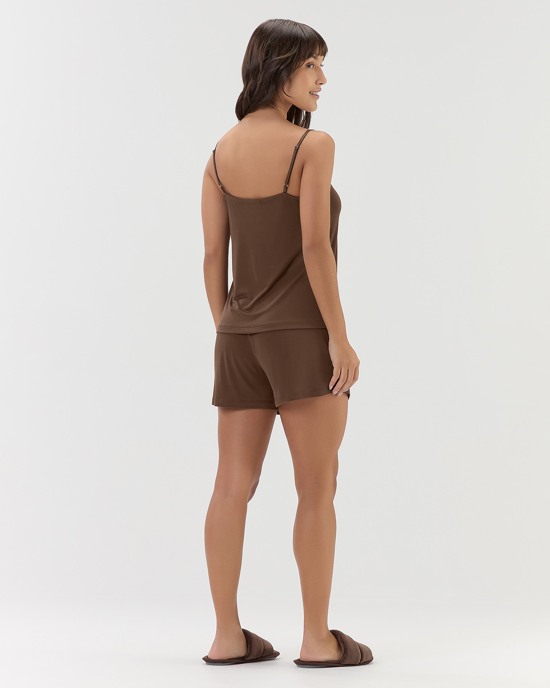 Pijama Feminino Alça Com Shorts