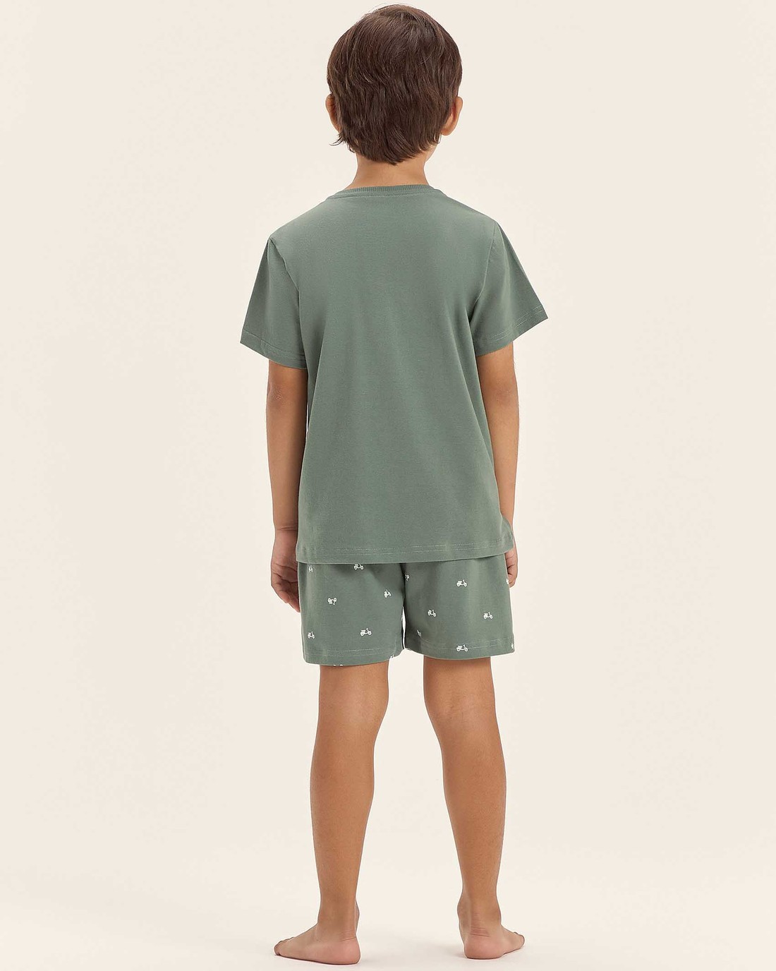 Pijama Masculino Infantil Manga Curta Com Bermuda Pijama Masculino Infantil Manga Curta Com Bermuda