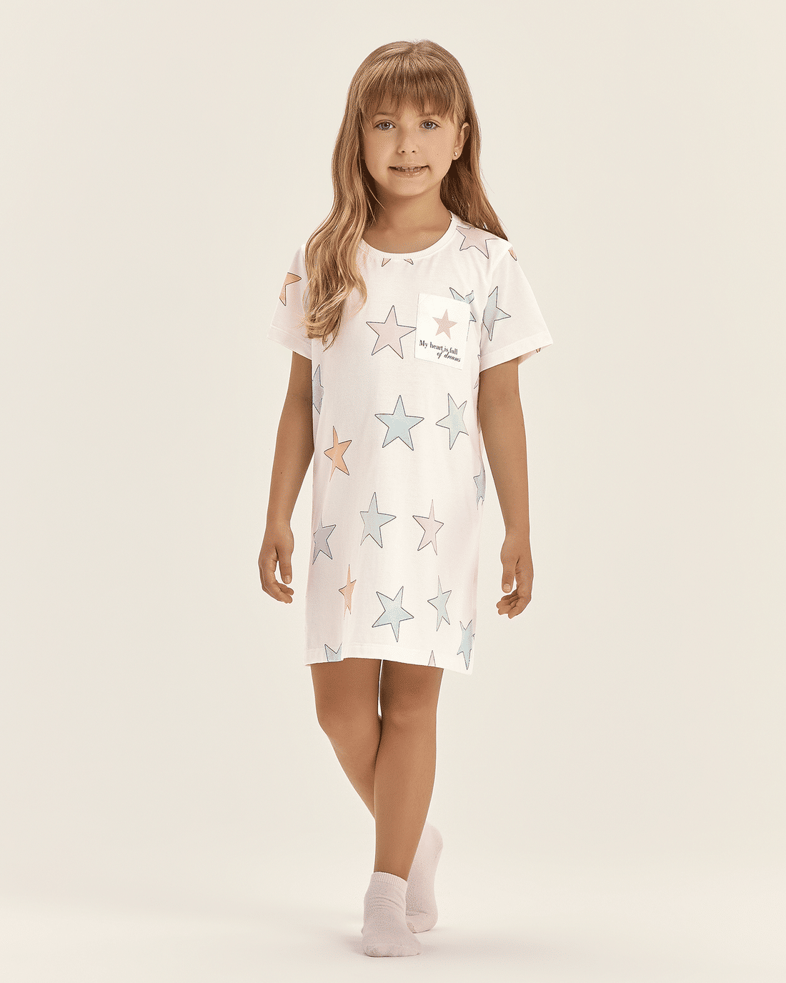 Camisola Infantil Manga Curta Camisola Infantil Manga Curta
