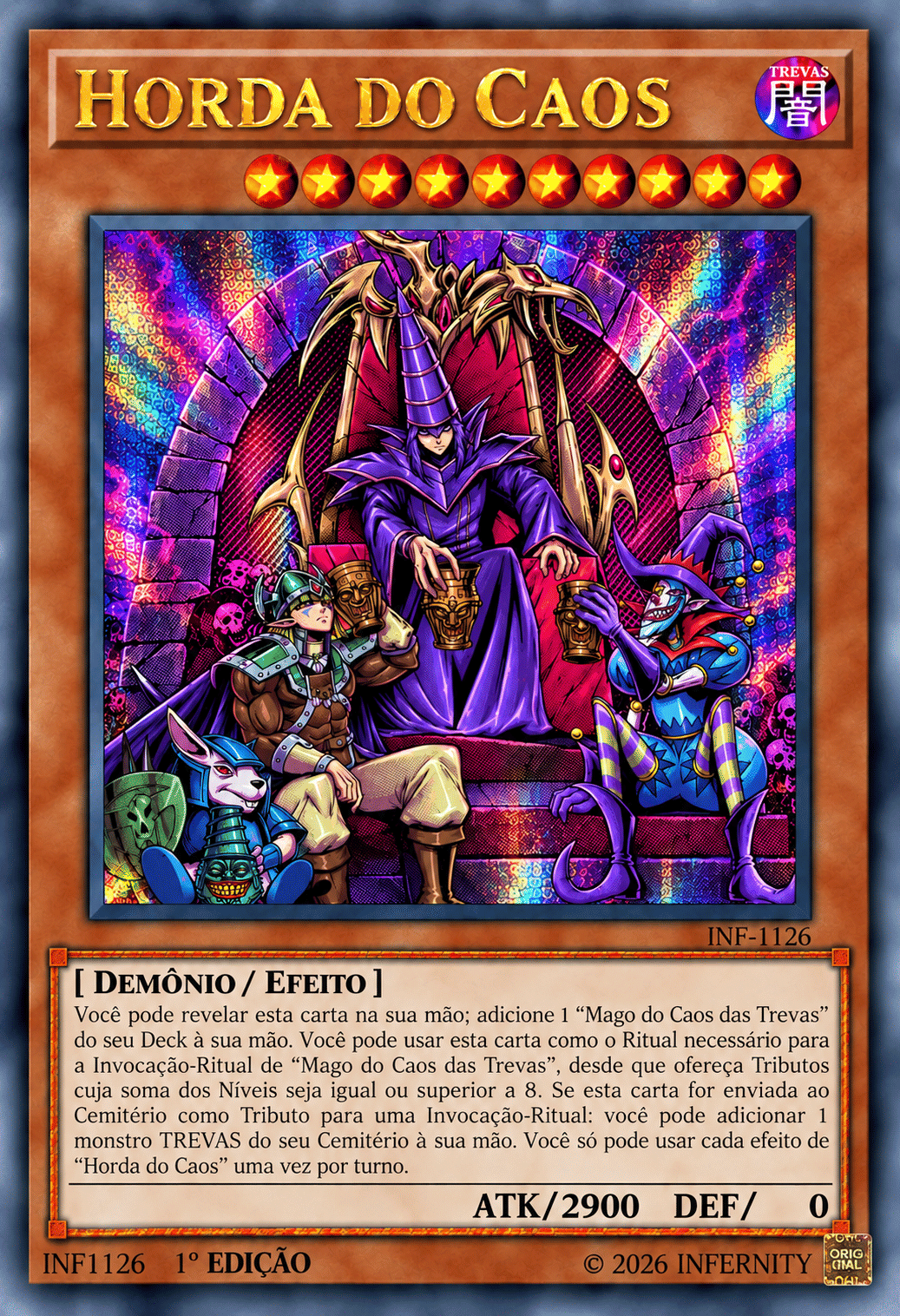 CARD HORDA DO CAOS