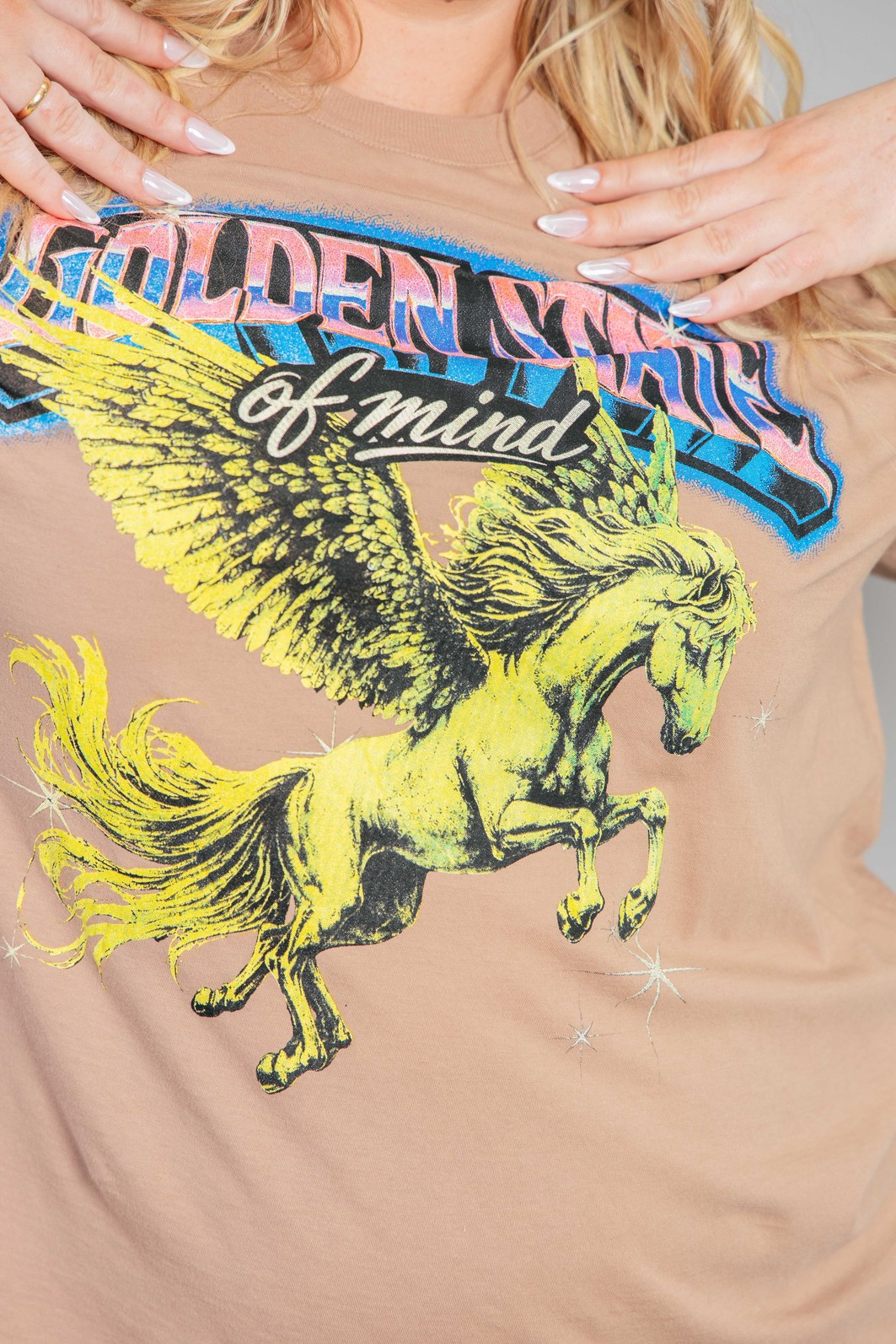 CAMISETA T-SHIRT VINTAGE CAMURÇA GOLDEN STATE CAMISETA T-SHIRT VINTAGE CAMURÇA GOLDEN STATE
