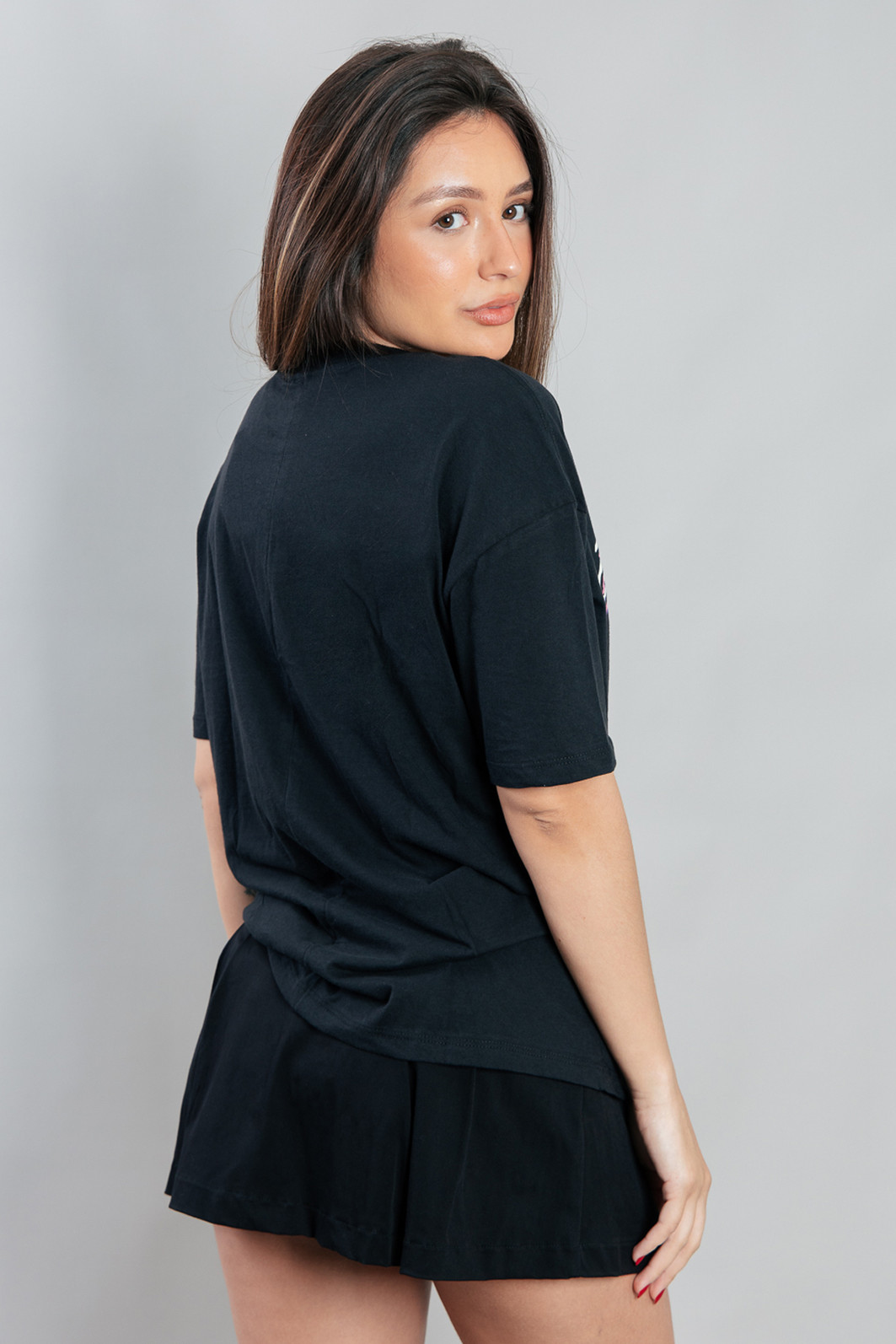 CAMISETA T-SHIRT VINTAGE PRETA ELECTRIC DREAMS