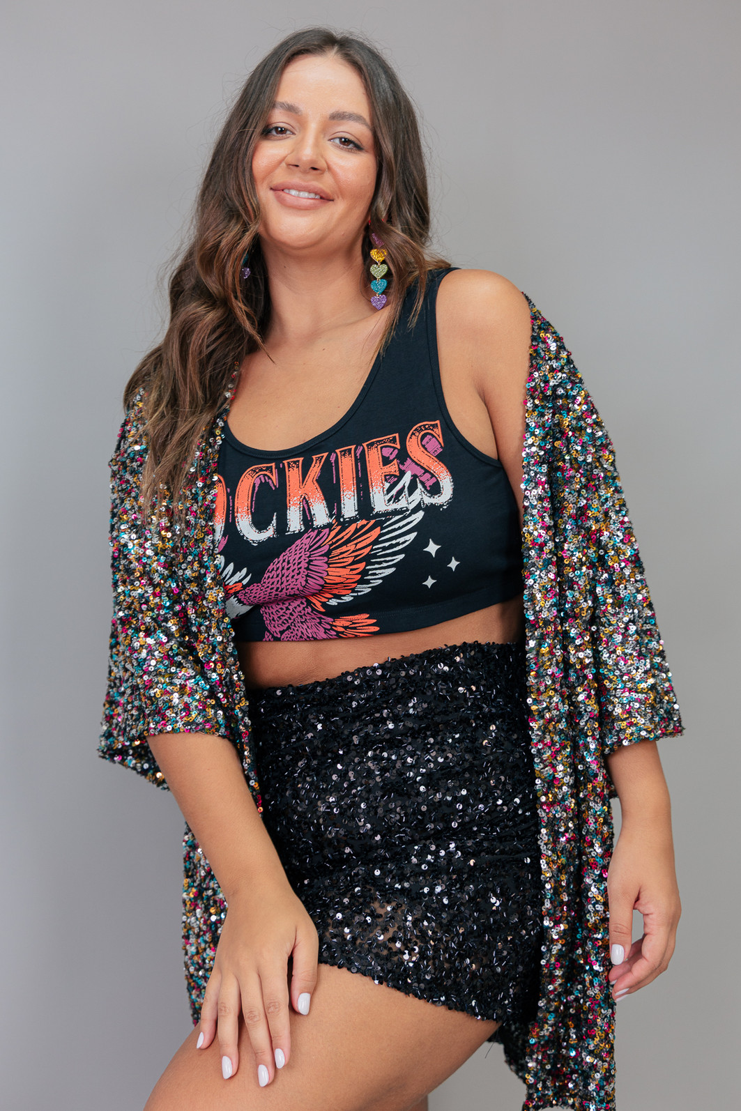 KIMONO DE PAETÊ DISCOTEC KIMONO DE PAETÊ DISCOTEC