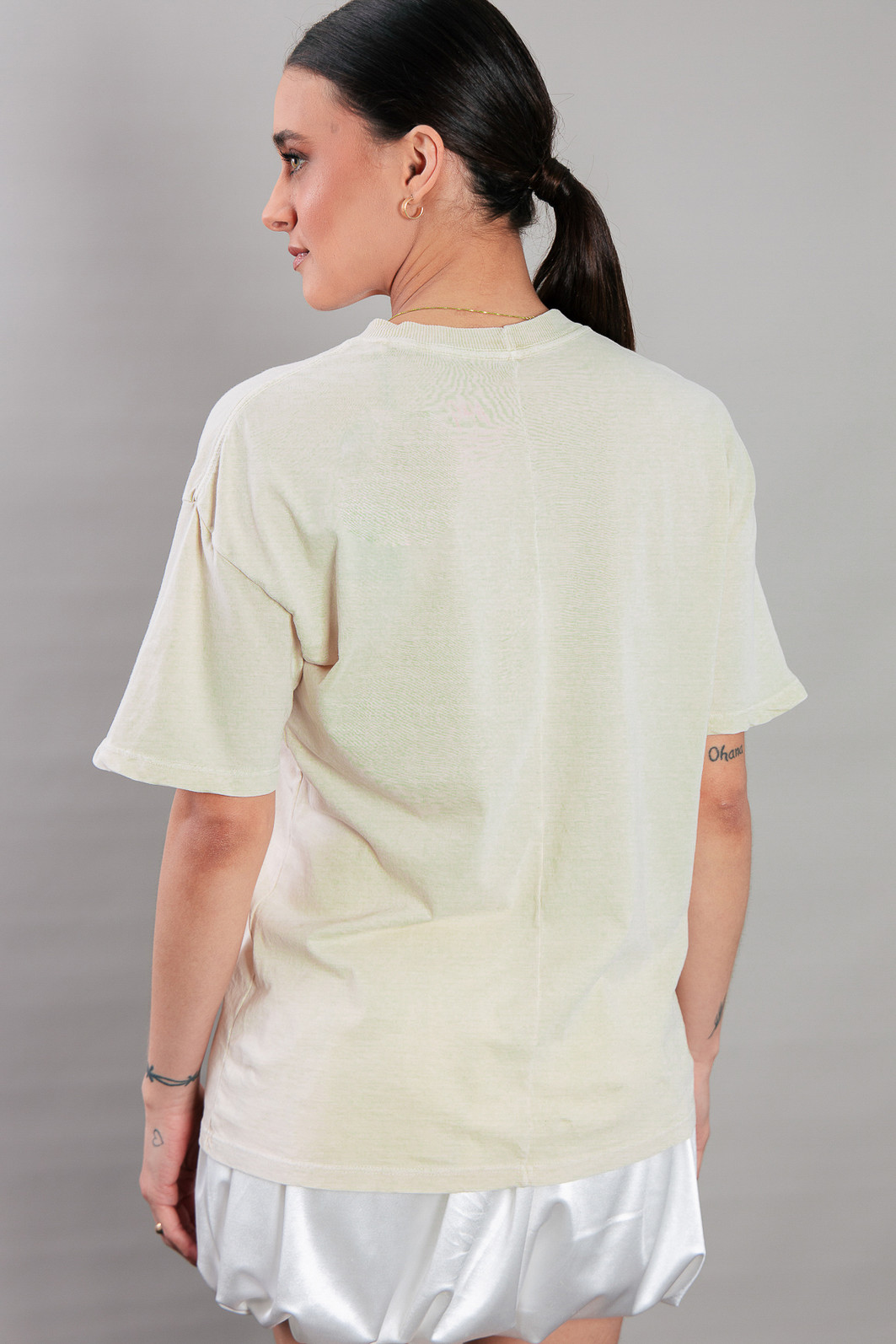 CAMISETA T-SHIRT VINTAGE BEGE COWBOYS SMILE