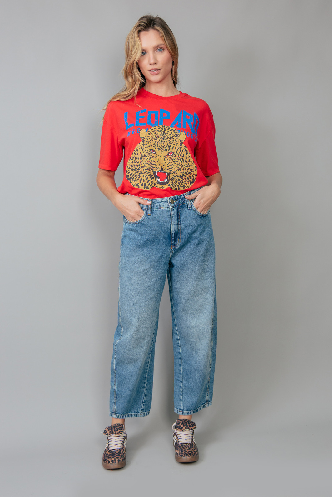 CALÇA JEANS BARREL CINTURA MÉDIA CALÇA JEANS BARREL CINTURA MÉDIA