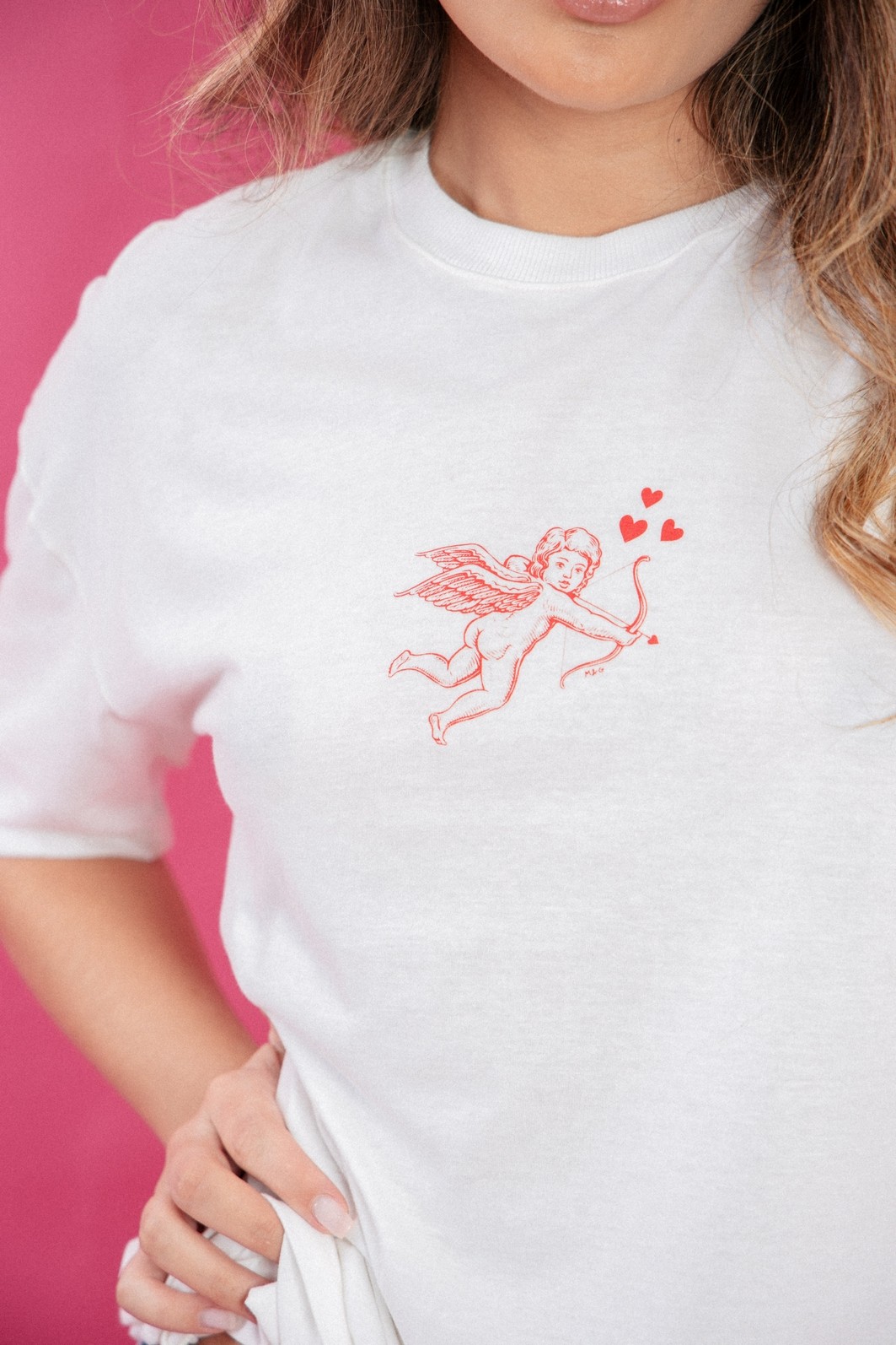 CAMISETA T-SHIRT VINTAGE OFF WHITE TO BE LOVED