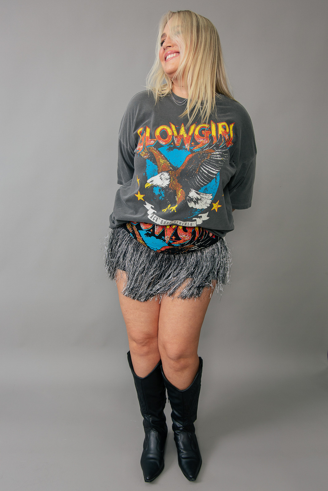 SHORT MINI HOT PANT DE COTTON PRETO COM FRANJAS GLOWGIRL SHORT MINI HOT PANT DE COTTON PRETO COM FRANJAS GLOWGIRL