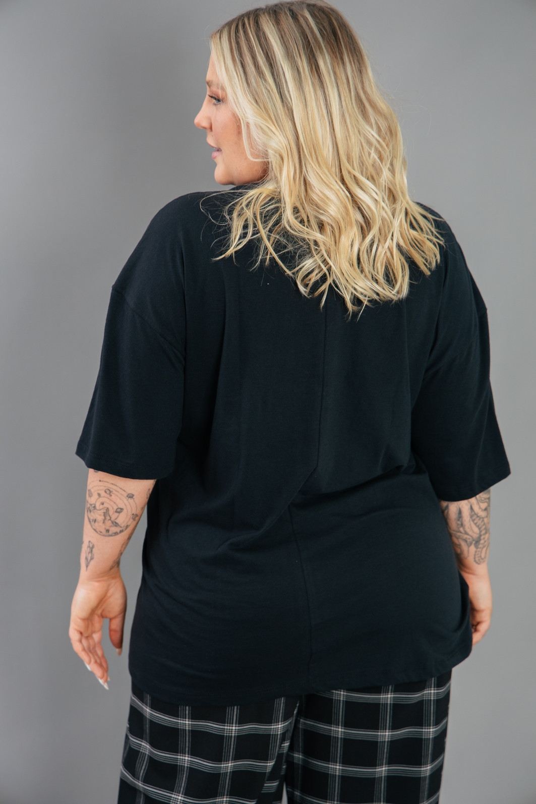 CAMISETA T-SHIRT VINTAGE PRETA LOLLIPOP