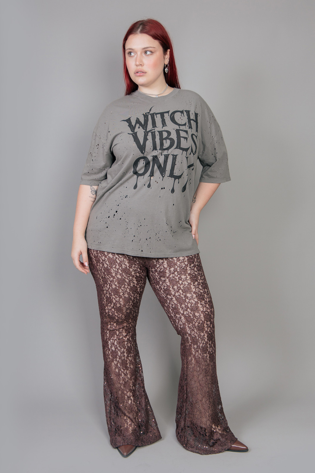 CAMISETA T-SHIRT VINTAGE CHUMBO COM EFEITO TRAÇA THE DISCO CAMISETA T-SHIRT VINTAGE CHUMBO COM EFEITO TRAÇA THE DISCO