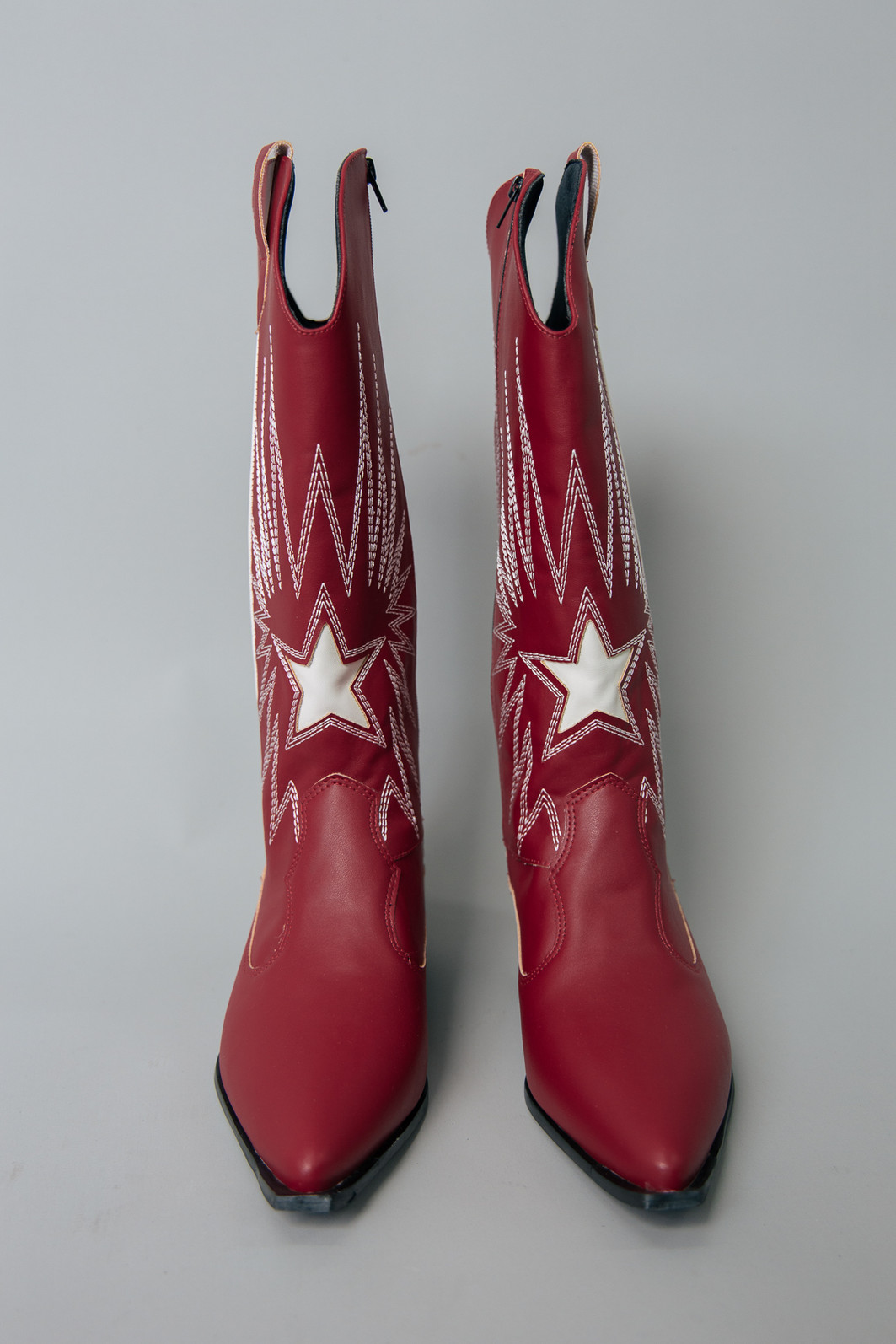 BOTA WESTERN BORDADA SPARKLE VERMELHA