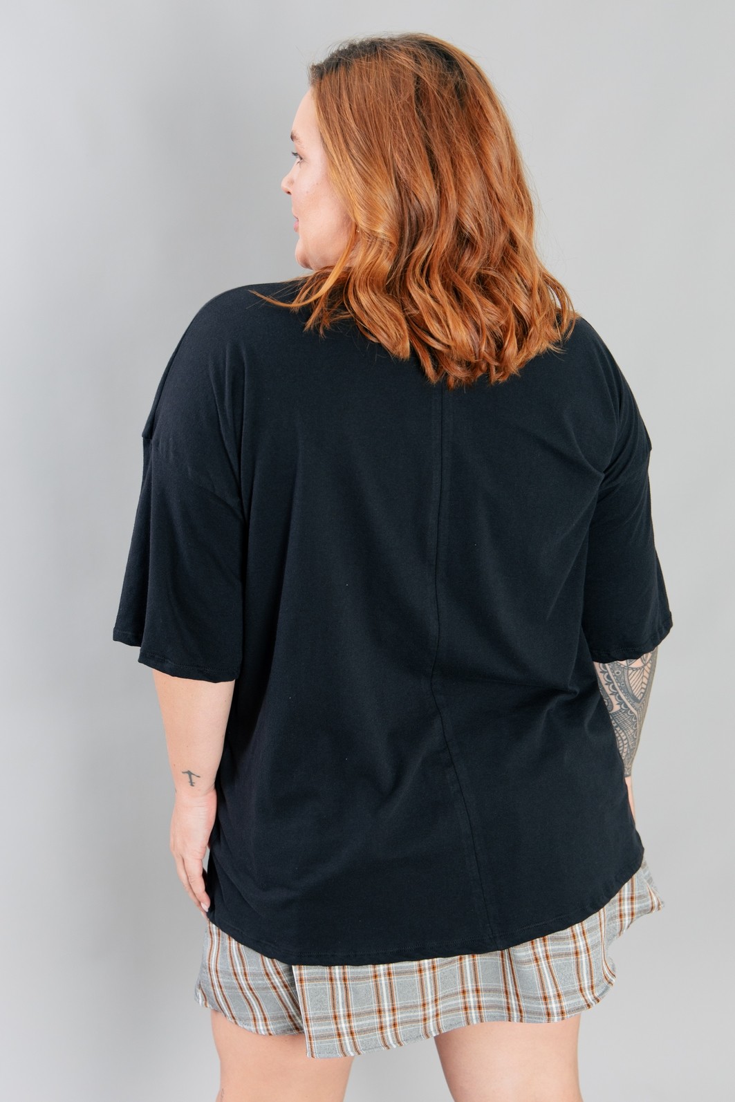 CAMISETA T-SHIRT OVERSIZED PRETA  TOO COOL CAMISETA T-SHIRT OVERSIZED PRETA  TOO COOL