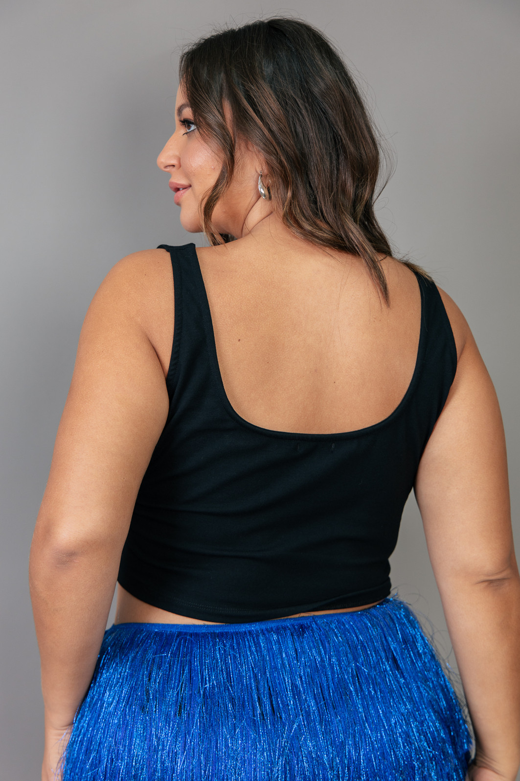 TOP DE COTON PRETO SOULMATE TOP DE COTON PRETO SOULMATE