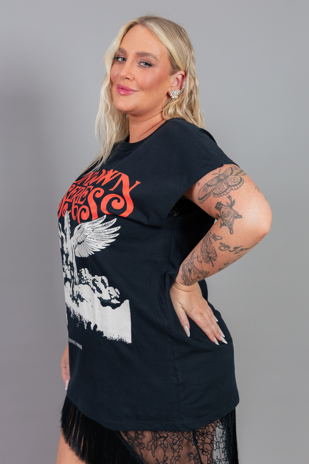 MACHÃO OVERSIZED PRETA SUNDOWN MACHÃO OVERSIZED PRETA SUNDOWN