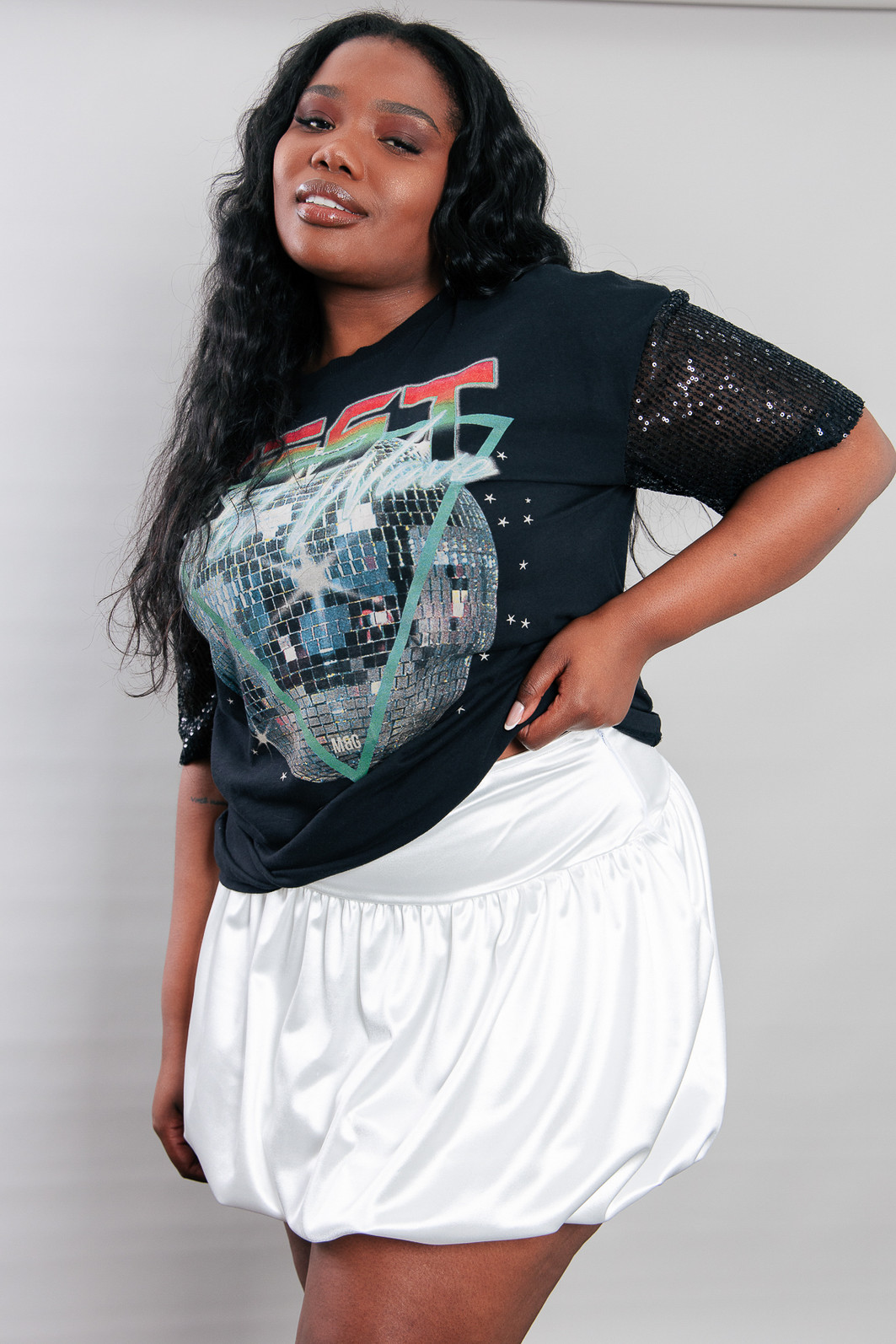 SAIA BALONÊ OFF WHITE