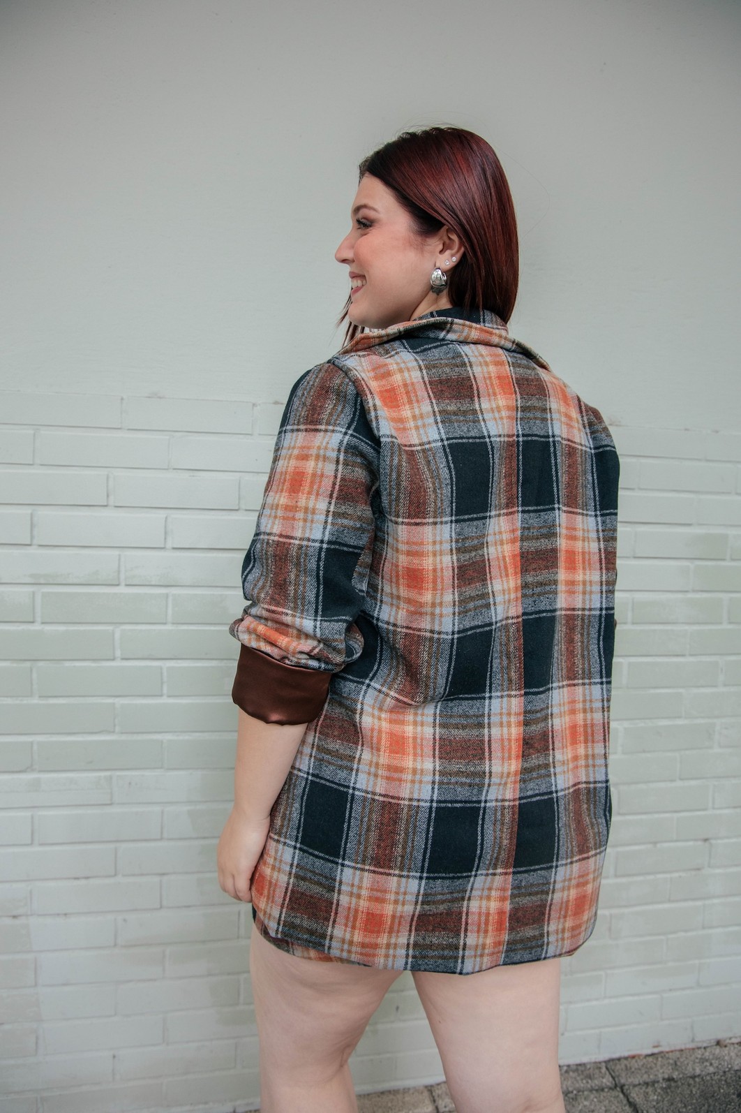 BLAZER OVERSIZED XADREZ