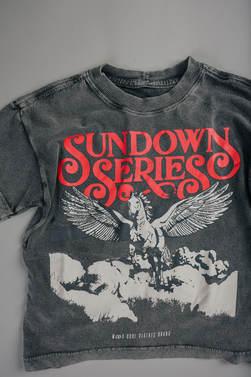 T-SHIRT INFANTIL CHUMBO MARMORIZADO SUNDOWN