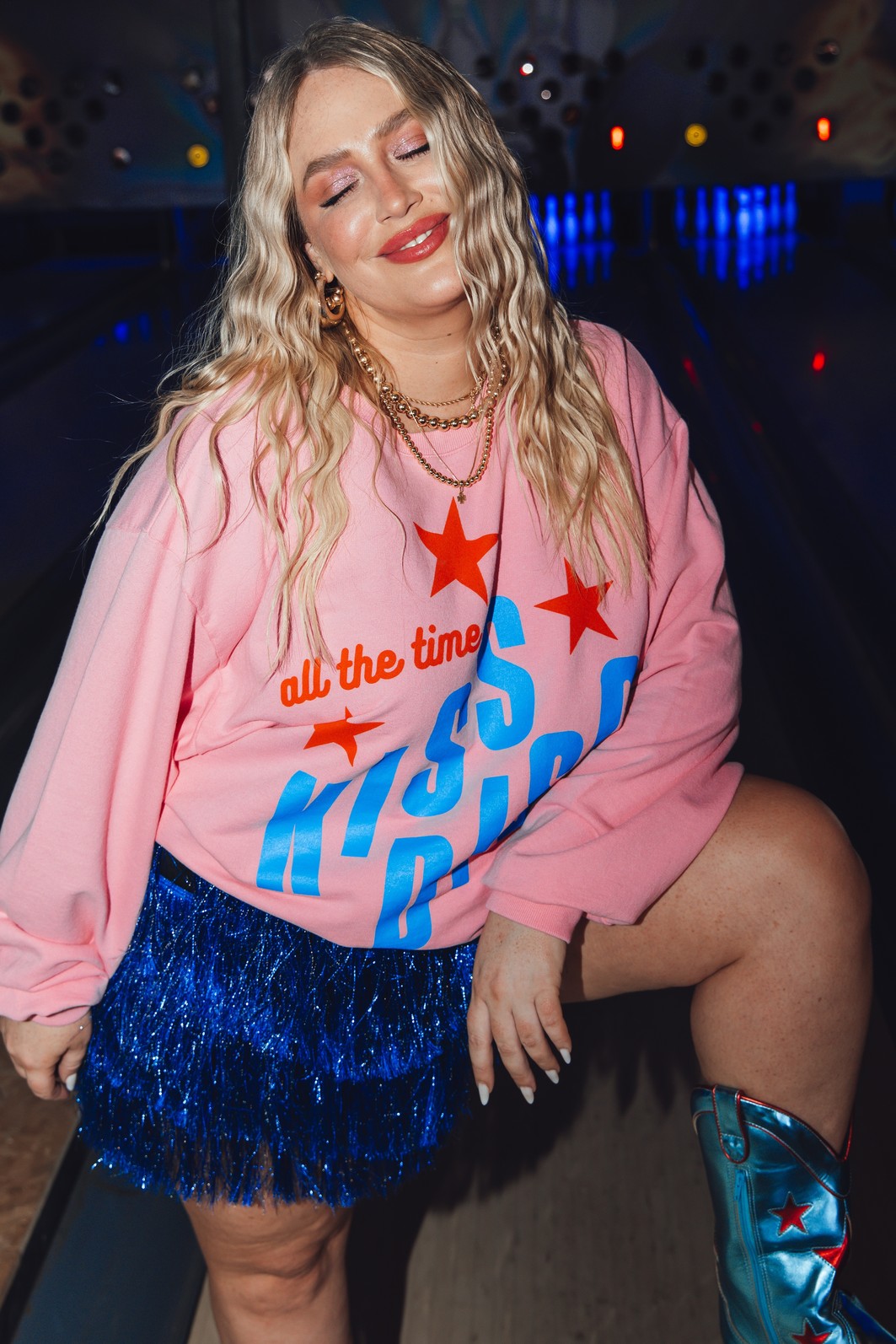 CASACO DE MOLETOM ROSA KISS DISCO CASACO DE MOLETOM ROSA KISS DISCO