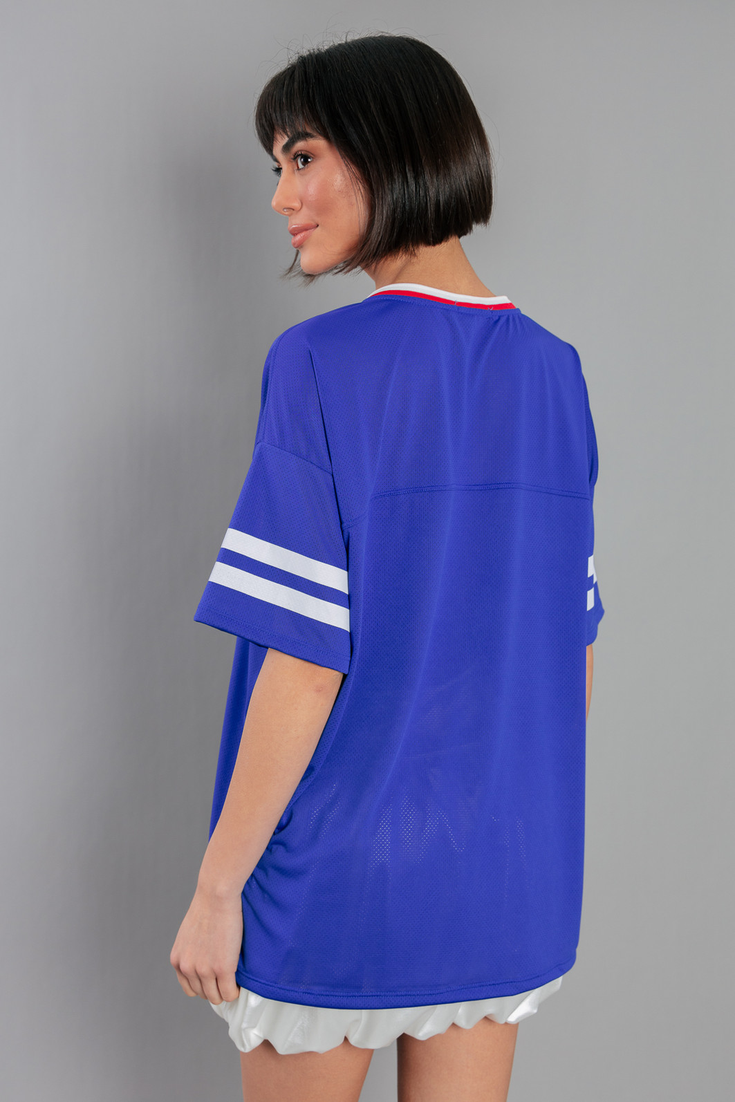 T-SHIRT ESPORTIVA MALHA FIT AZUL WILDNESS