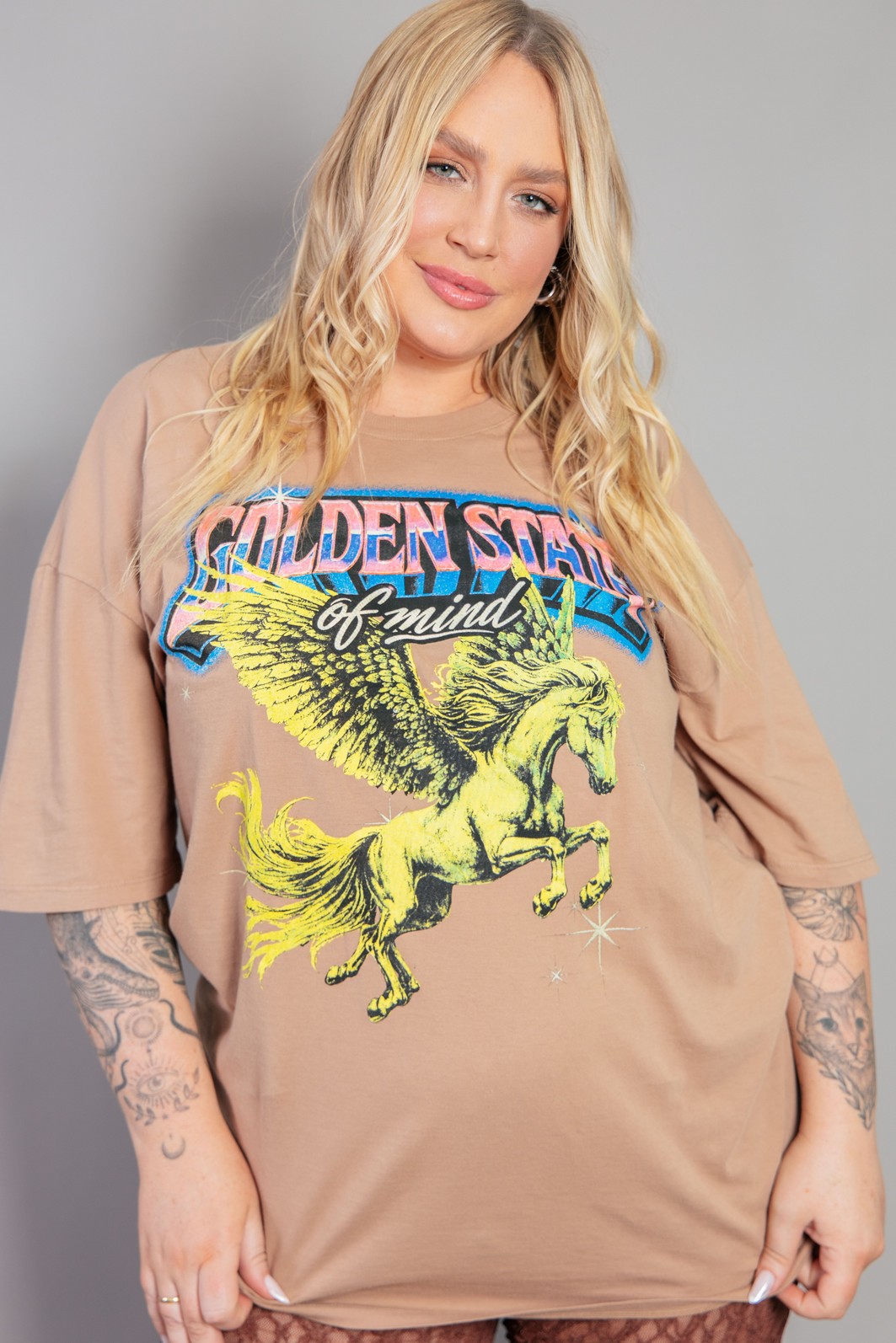 CAMISETA T-SHIRT VINTAGE CAMURÇA GOLDEN STATE CAMISETA T-SHIRT VINTAGE CAMURÇA GOLDEN STATE